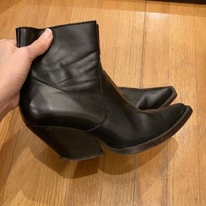 GUC Zara Cuban heel booties